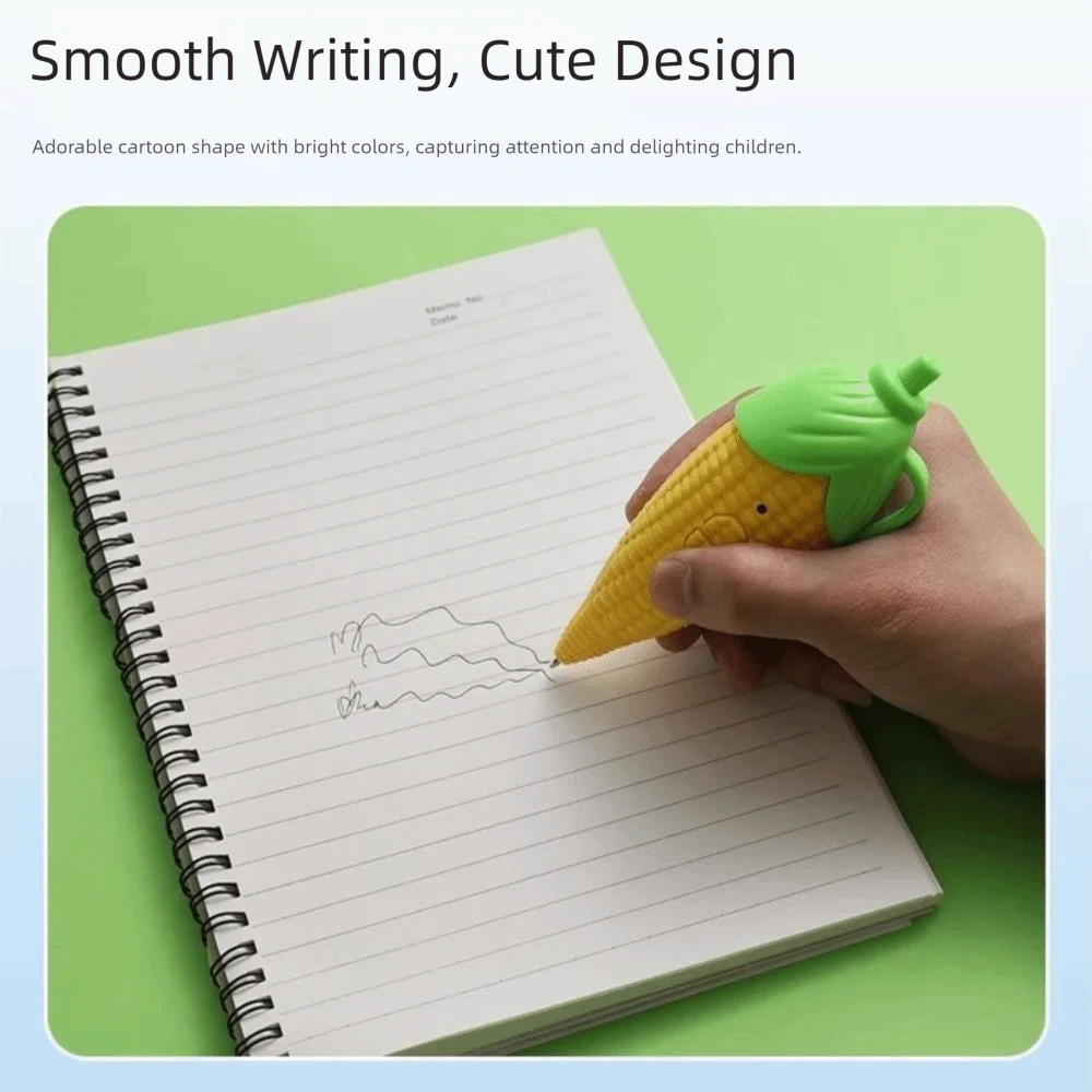 Funny Simulation Carrot Voice Recorder Eggplant/Corn Write Graffiti Ballpoint Pen Recording Pens