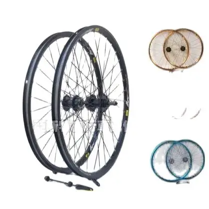 26 inch bicycle Wheel 2 bearing cassette hub 319 aluminum alloy rim mountain bike spokes wheel