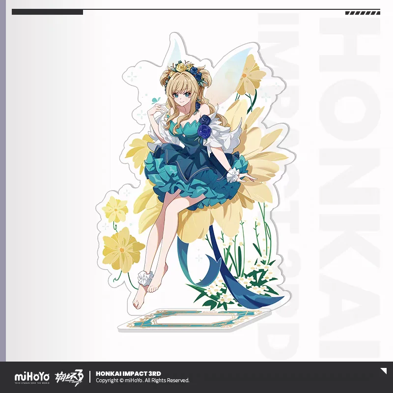 miHoYo Official Honkai Impact 3 Fanglin Dream Ballad Series Acrylic LiPai Elysia Kiana Bronya Mei Theresa Cosplay Gifts Anime