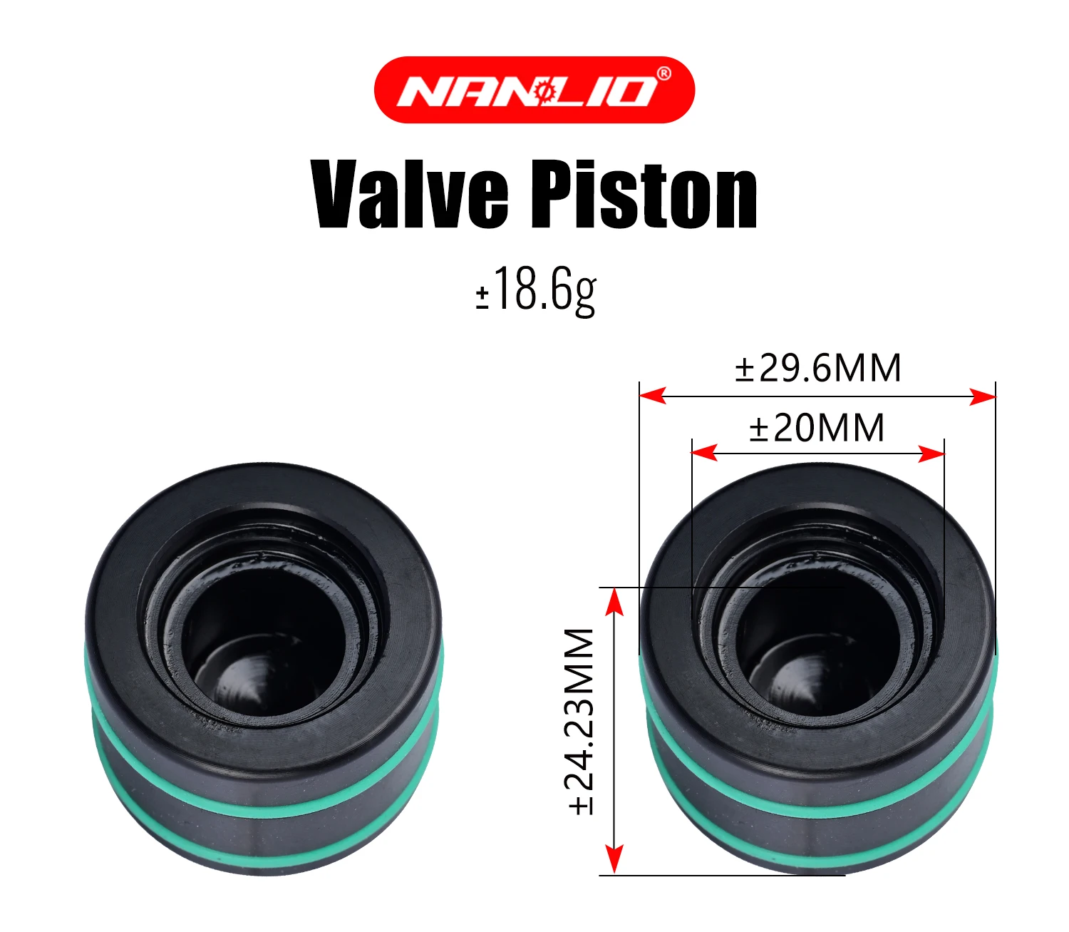 NANLIO X9 PRO MTB-Gabel-Umbausatz | Federungsdämpferstange, Luftventil, Ventilmutter Ersatz für Mountainbike-Luftgabel – Detail 7