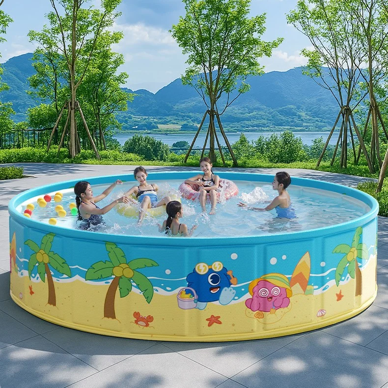 

Adult large thickened foldable water game pool Children's household outdoor inflatable amusement facilities