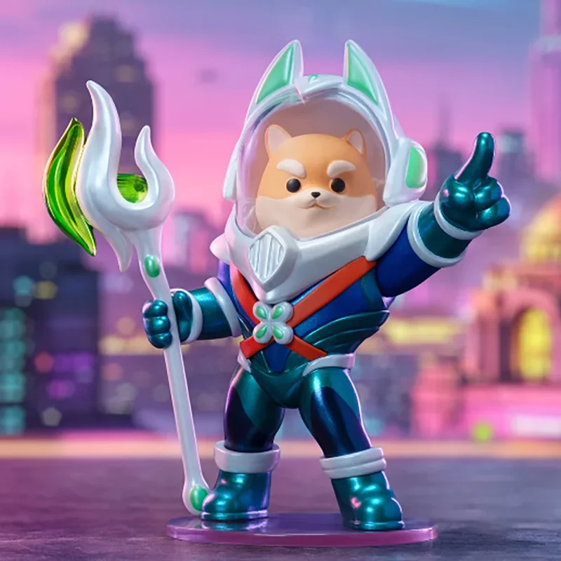 POP MART LEAGUE OF LEGENDS Clash of The Cuties Serie Blind Box Überraschungstüte Mystery Box Spielzeug Puppe Niedliche Anime-Figur Desktop-Deko