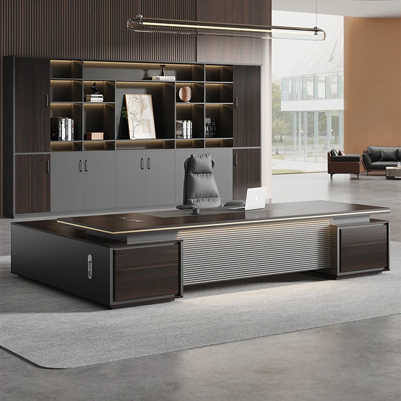 Light Luxury Boss Office Desk Chair Simple Modern Reception Designer Secretary Desk High Quality Unusual Escritorio Furniture