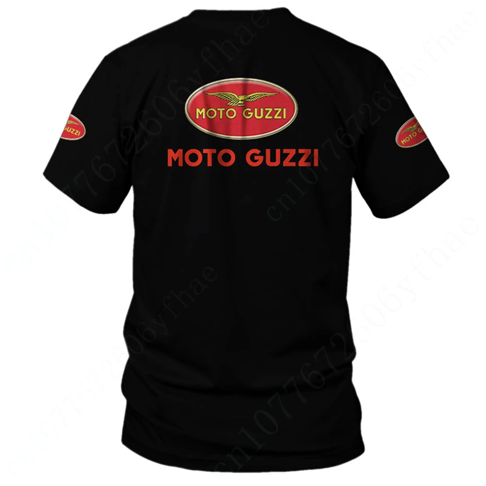 Moto Guzzi Casual T Shirt For Men Women Unisex Clothing Harajuku Oversized T-shirt Quick Drying Short Sleeve Top Anime T-shirts