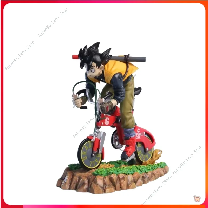 

In Stock 21cm Dragon Ball Z Kamione Son Goku SHF Fly Page Son Goku Ride Bike Action Figure Toy Model Gift Birthday Gift
