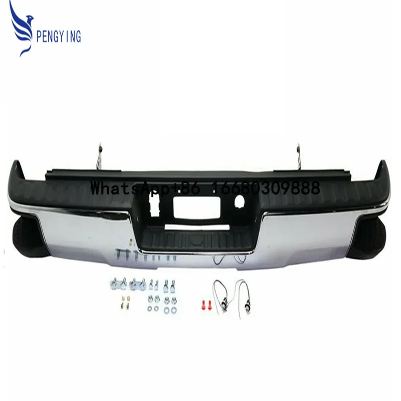 Auto Part Rear Bumper Bull Bar for Chevrolet Silverado 2014-2018 no radar hole