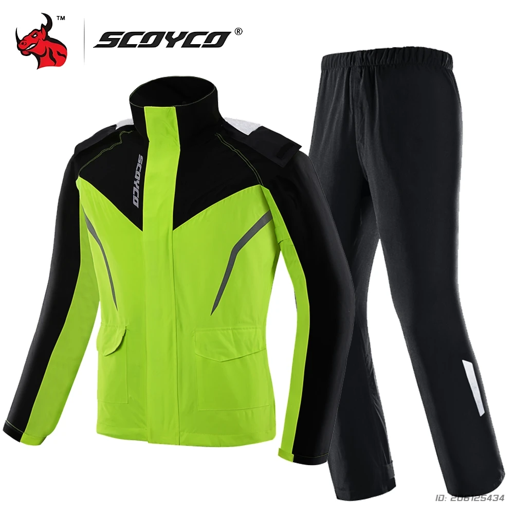 

Motorcycle Rainwear Delivers Full-body Waterproof Protection With Breathable Fabric For Multi-hour Riding Comfort And Safety