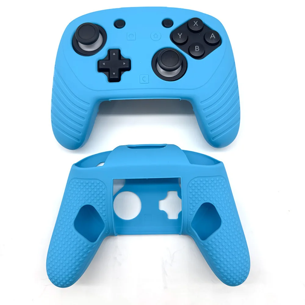 Capa protetora de silicone para switch2 pro ​   Capa protetora para gamepad, proteção contra quedas, cor sólida simples