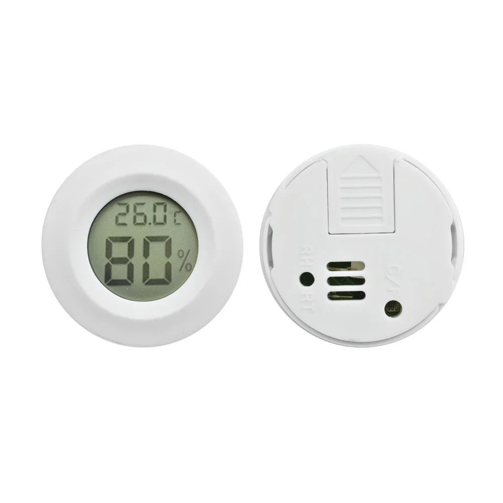 2 In1 Digital Thermometer Hygrometer Mini LCD Digital Temperature Humidity Meter Detector Thermograph Indoor Room Instrument