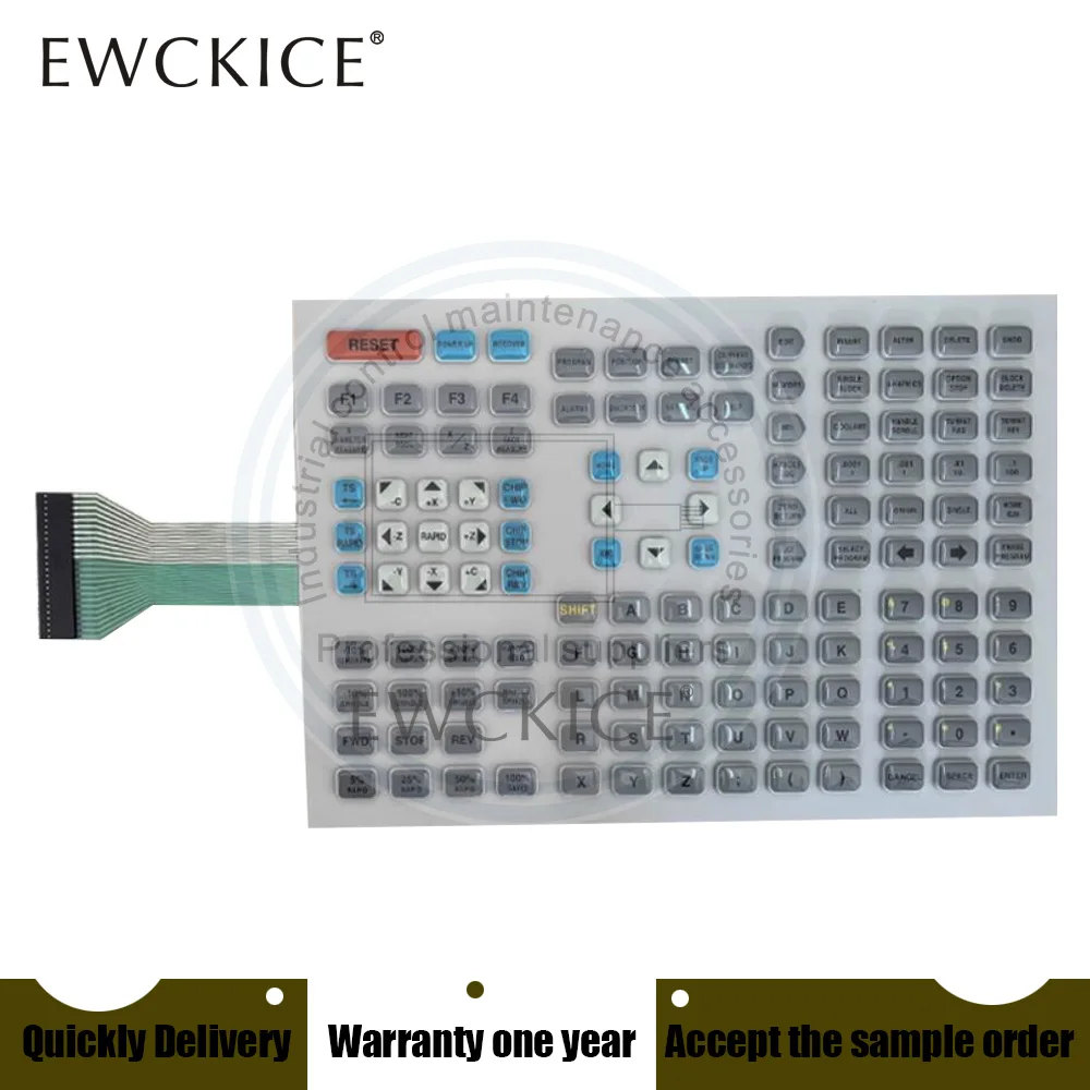 Imagem -06 - Teclado do Interruptor de Membrana Hmi Operação do Torno Máquina do Cnc Novo 610201 61-0201 61-0201 61-02011