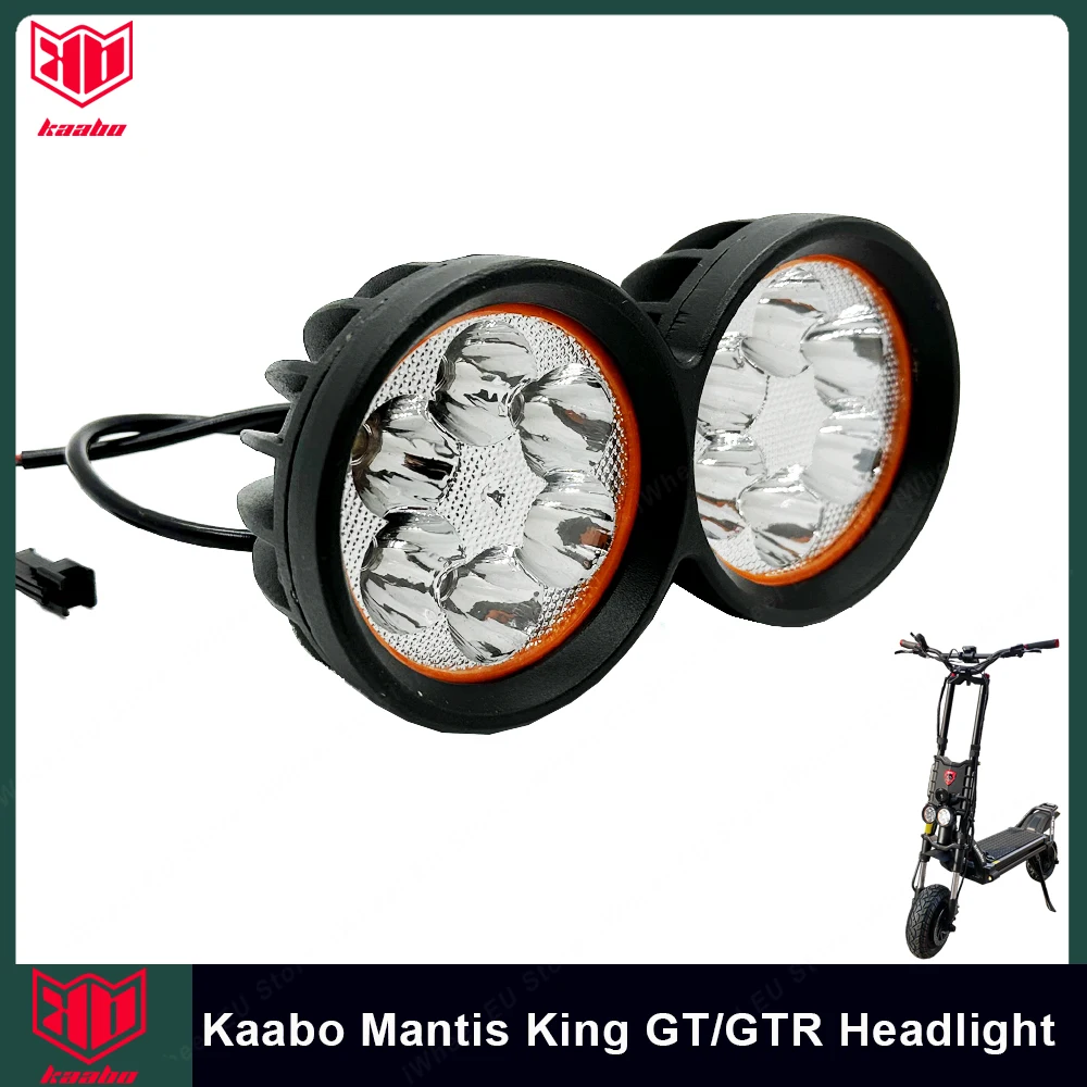 Original Kaabo Wolf King GTR Front Light HeadLight Suit for Official Kaabo Wolf Warrior GT kaabo Wolf King GT Electric Scooter