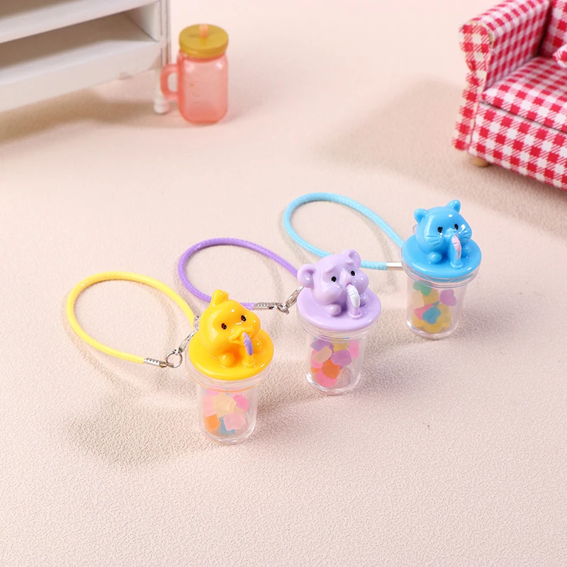 1:12 Puppenhaus Miniatur Niedlicher Wasserkocher Wasserbecher Wasserflasche Tasse Modell Puppenhaus Dekor