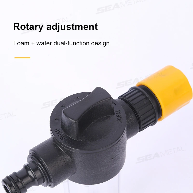 Car Washer Foam Generator Washing Snow Foam Spray Bottle Lance Sprinkler High Pressure Water Gun Hose Nozzle Clean Tool
