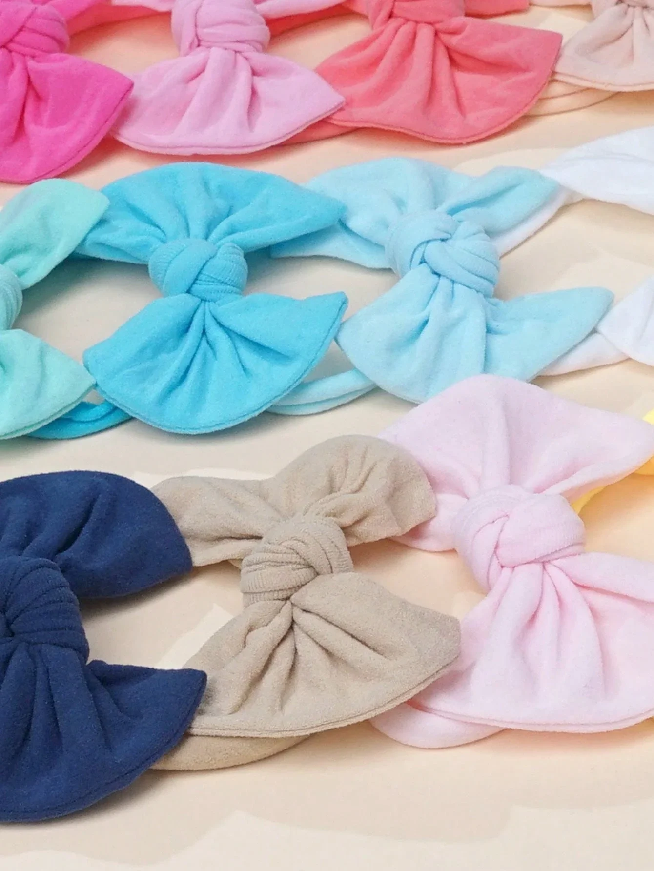 

15/30pcs Baby Nylon Headbands With 3.5" Hair Clips, Newborn Headbands, Suitable For Infants, Baby Girls, Toddlers