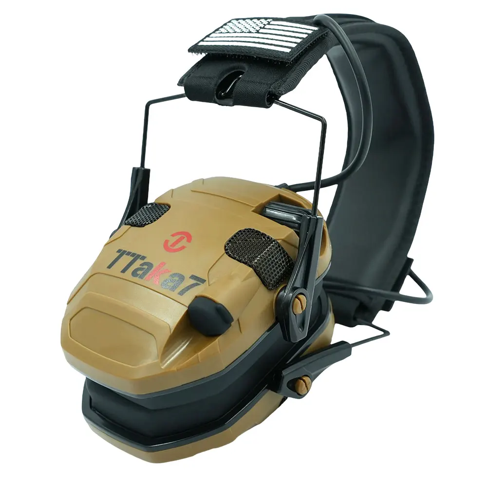 

Новые электронные наушники для защиты слуха с шумоподавлением, активные тактические наушники для охоты