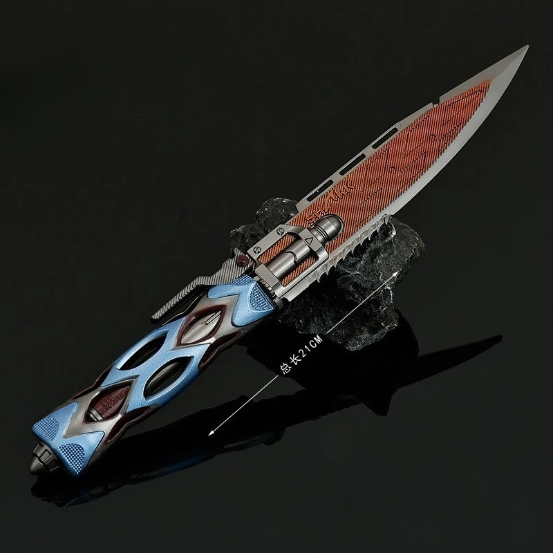 22cm 새로운 게임 피규어 아레네 브레이크아웃 메탈 공예 모델 데스크탑 장식품 어린이 크리스마스 선물 장난감