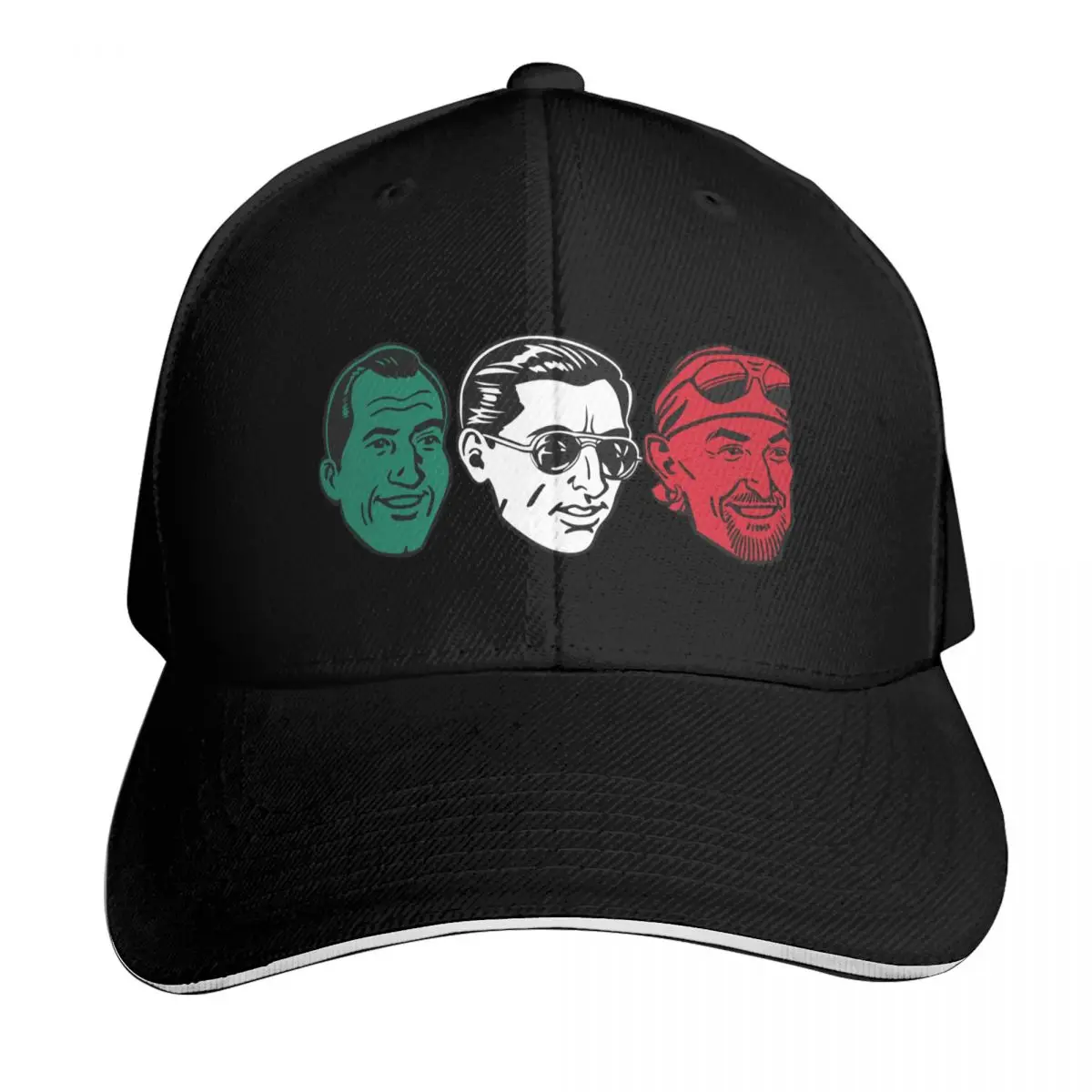 Tricolor! Gino! Fausto! Marco! Gorra de béisbol, sombrero divertido, gorros de invierno para hombres, Cosplay, protector solar, Golf, mujeres, hombres