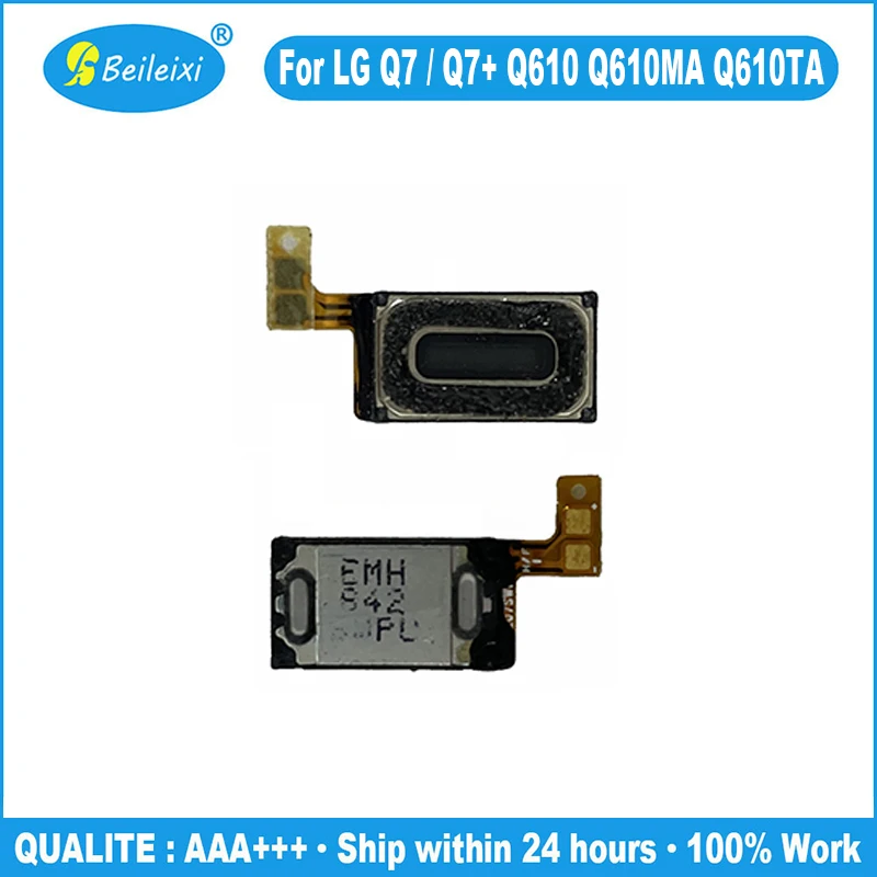 For LG Q7 Q7+ Q610 / Q6 M700N M700A / Q Stylo 4 Q710 Q610 Q610MA Earpiece Ear Sound Top Speaker Receiver Replacement Ear Parts