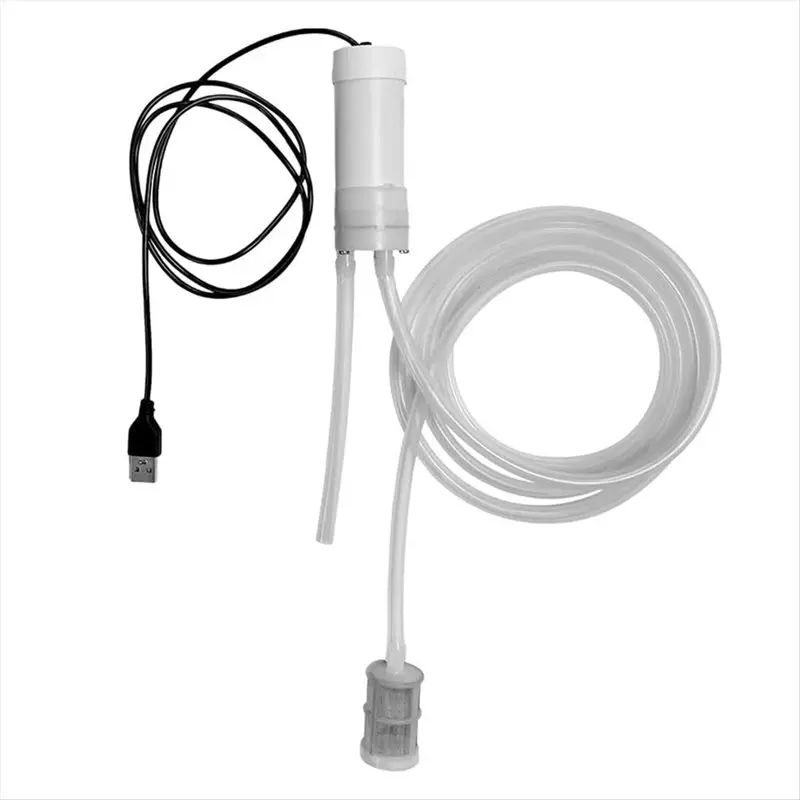 A19F-For Bottling For Home Brew Wine, Beer, Beverages And Kombucha Portable USB Electric Auto Siphon Self Priming Pump