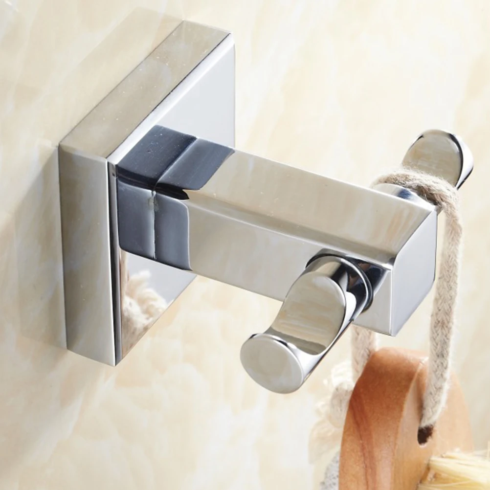 

All Copper Hook Wall Mount Towel Holder Bath Coat Bathroom Towels Hanger Garment Rack Clothes Clothing