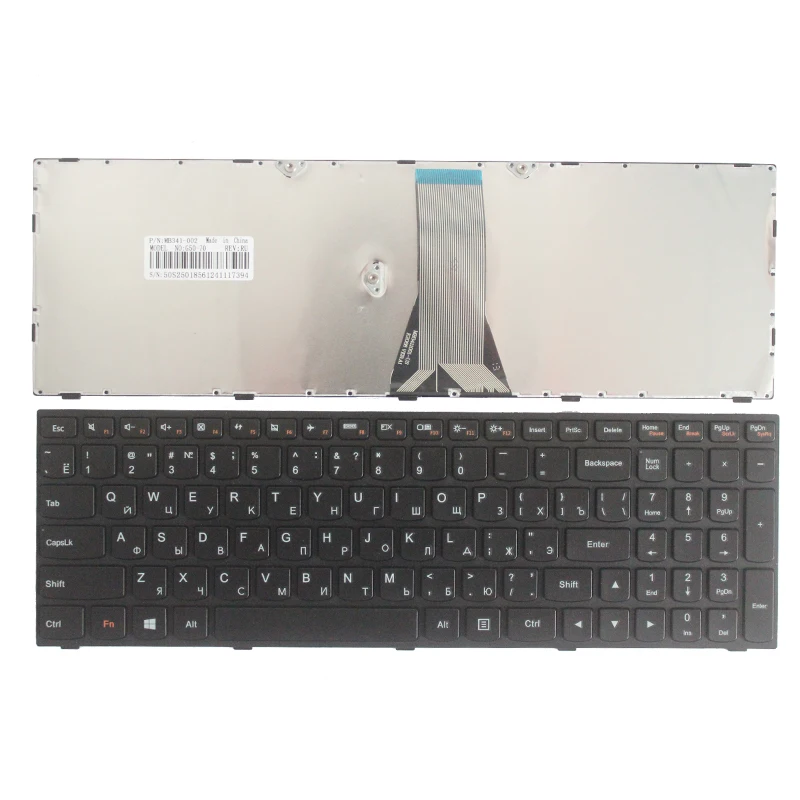 Pop Russian Keyboard FOR LENOVO B50 30 40 70 B50-30 Touch B50-45 B50-70 Z50-70 Z50-75 T6G1 G50 RU laptop keyboard