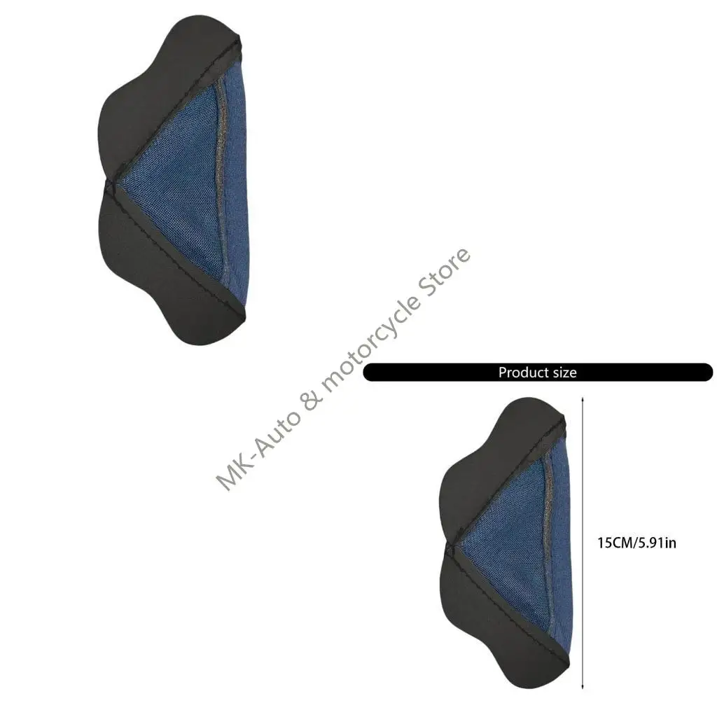 

F62F универсально подходит для мотоциклетных шлемов занавески подбородка с ветрозащитной сеткой и дышащей носовой защитой для