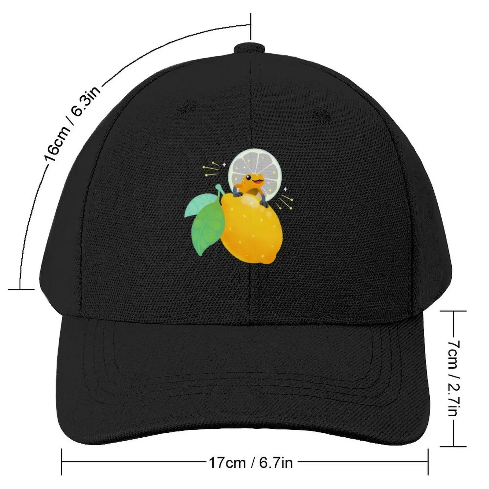 Golden poison lemon sherbet 1 Baseball Cap Hat Man For The Sun Uv Protection Solar Hat Male Women's