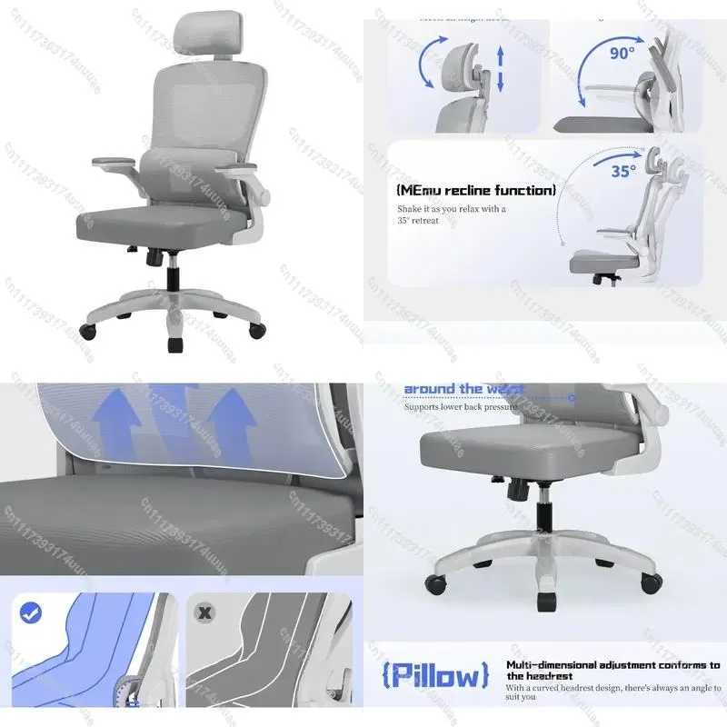 Modern Fabric Office Chair Ergonomic Comfortable Desk Seat for Staff Meeting Library Apartment Home Office Use Wholesale
