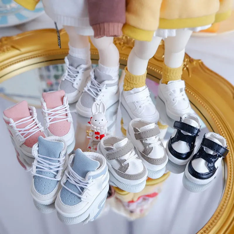 New 30cm BJD Doll Shoes High-top Sneakers Sneakers Casual Shoes for Yosd, 1/6BJD Doll Shoes Accessories