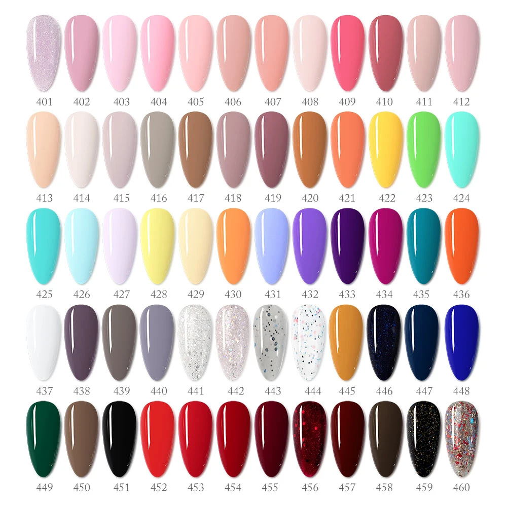 Venalisa HEMA/TPO FREE 7,5 ml Gel-Nagellack für den Sommer, Frühling, French Jelly, nacktes Rosa, Nagelgel, Glitzer, SoakOff, UV-LED, Maniküre, DIY – Detail 32