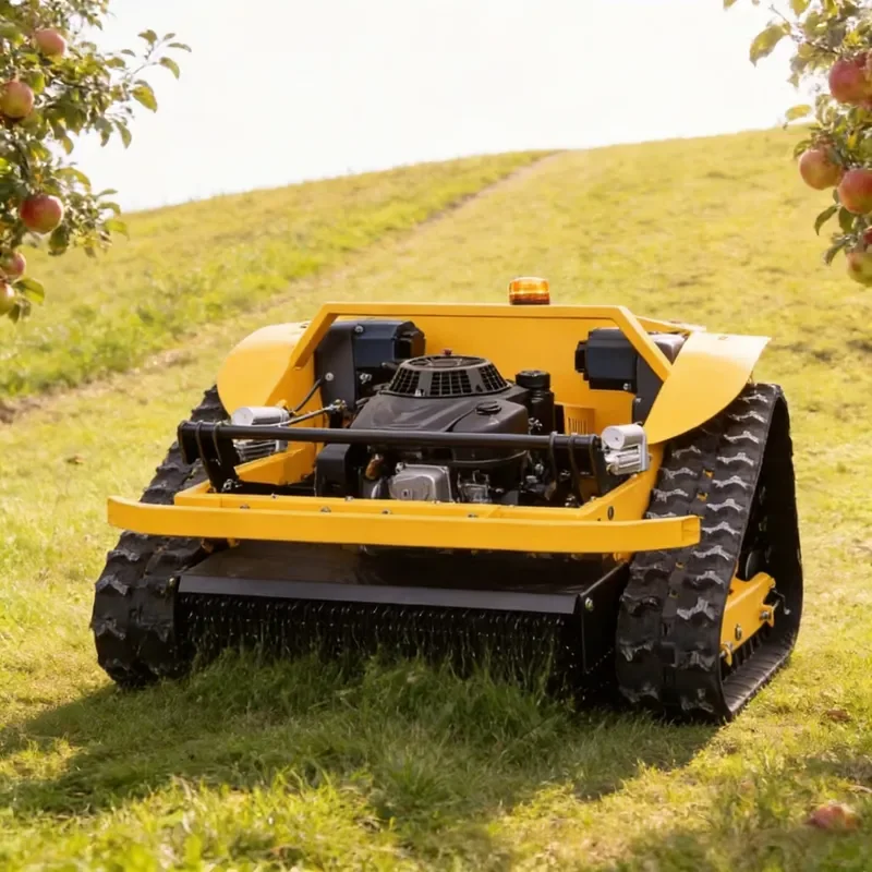 Vigorun VTLM600 Wirelessly Controlled Brushless Slope Mower 45 Degree Dual Servo 600mm Cut for Orchard Hillside