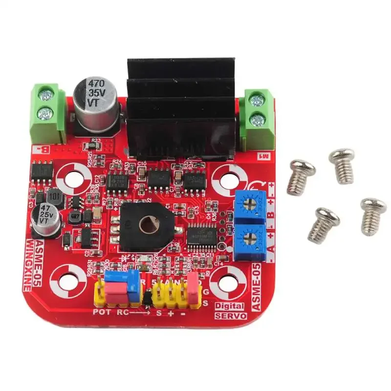 PCB Controller for ASME-05 ASME-04 ASME-03 Series Robot Servo High-power High-torque Servo Controller 12V~24V 380kg.cm