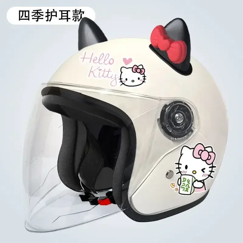 サンリオ ハローキティ 電動カー用ヘルメット 女性用 3C 大人用