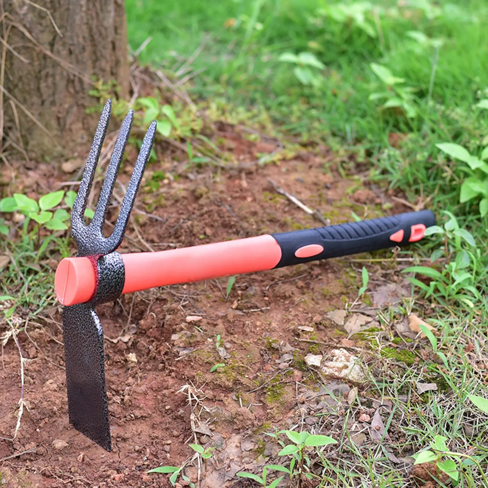 Garden Hoe And Cultivator 2 in 1 Double Ended Hoe Transplanting Weeding Cultivating Hoe