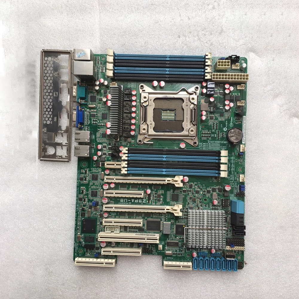 For ASUS Single Channel Server X79 Motherboard 2011 Pin E5 2680V2 C602 M.2 Z9PA-U8