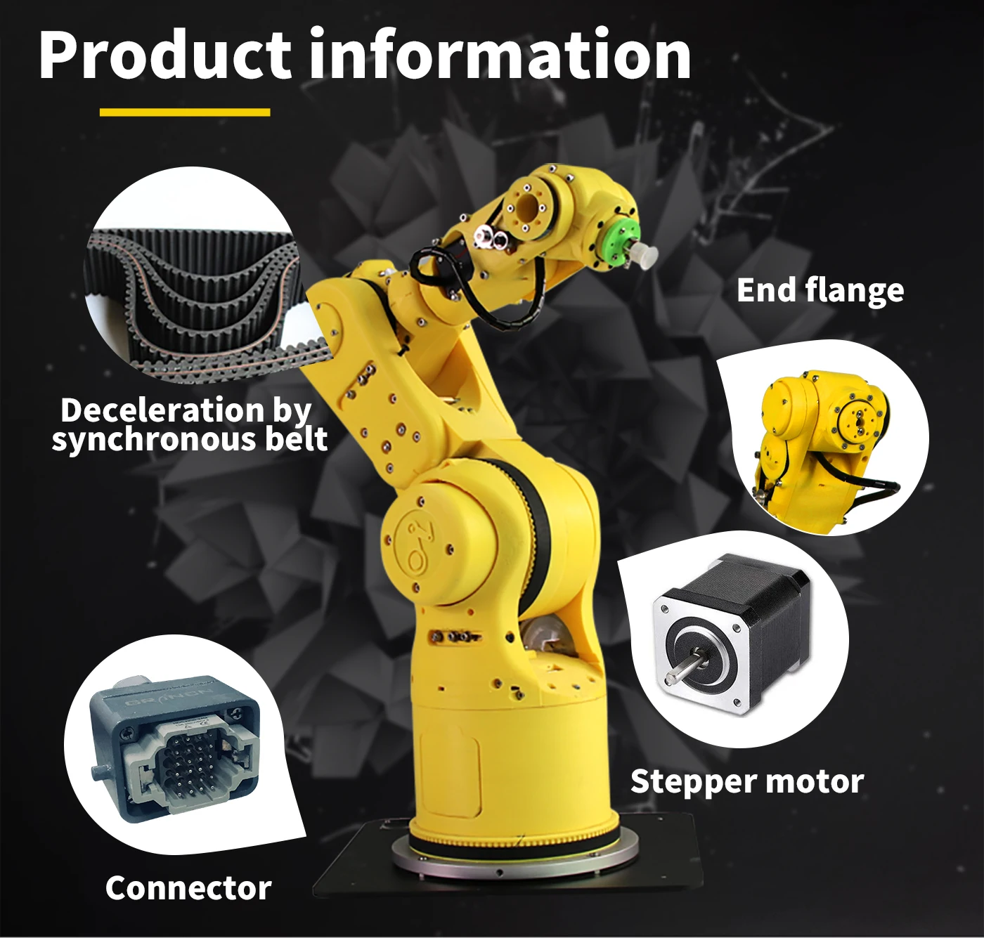 Top Fashion 6-Axis Robot Arm Manipulator CE Certified Customizable