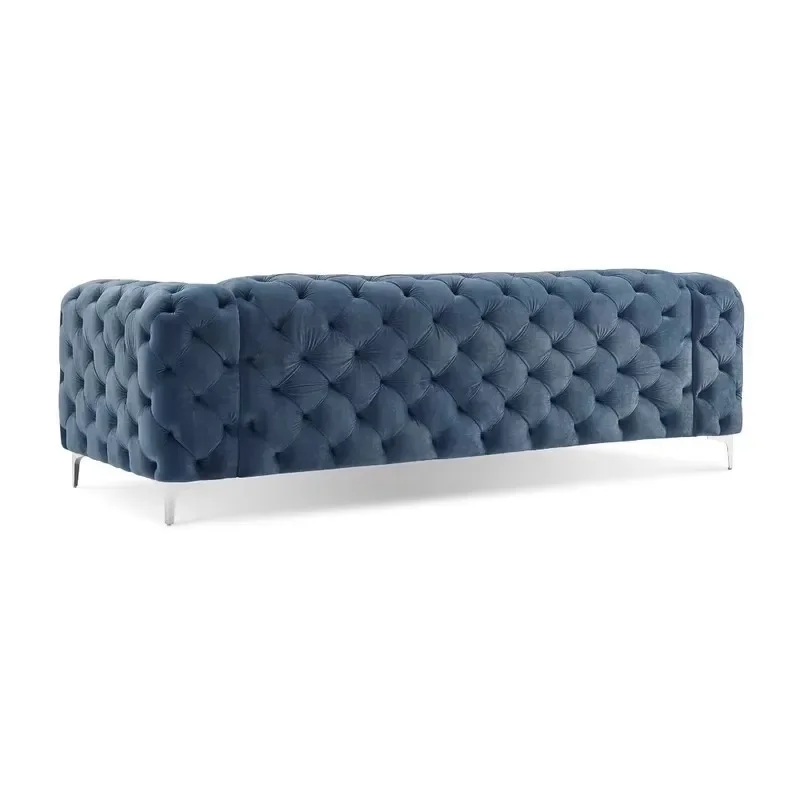 Living room sofa upholstered modular green velvet sofa combination furniture set