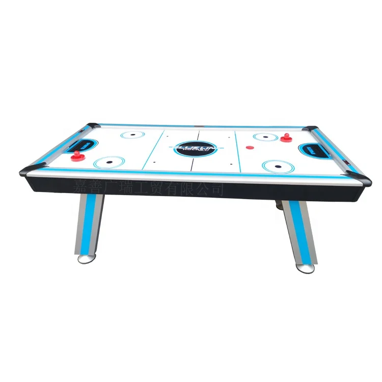 7 '84 indoor air hockey table with home electronic scoreboard