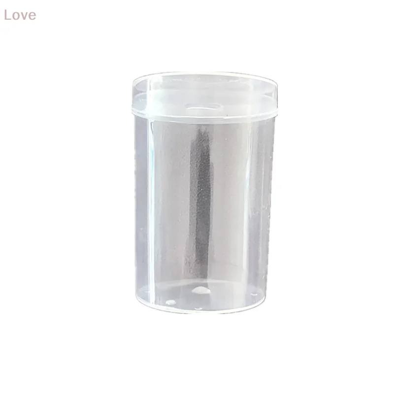 [L&P] Transparent Plastic Cotton Buds Storage Box Desktop Dust Proof Makeup Removal Cotton Lipstick Cosmetics Organization