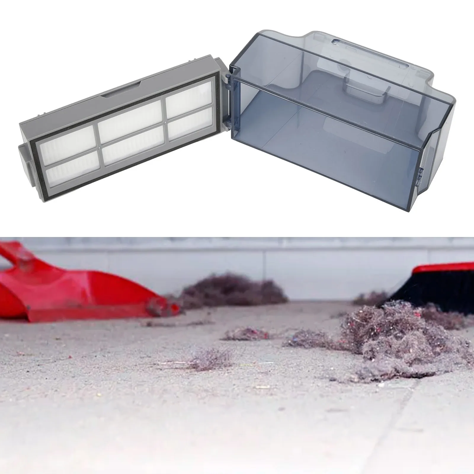 New Dust Container Vacuum Parts M210S M213 K3 K3A Robot Vacuum Cleaner. Empty The Tank Quickly High Quality K2
