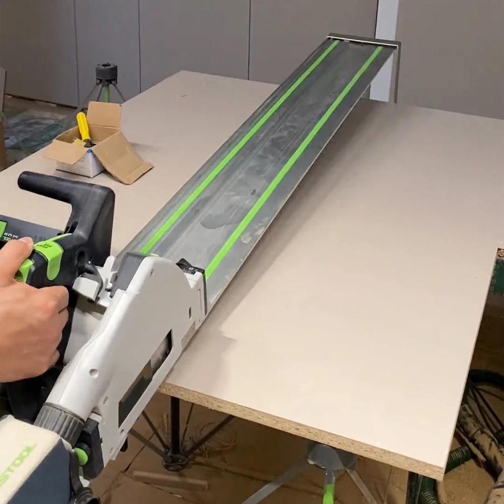 Parallel Rail Guide System For Circular Saw Guide Rail Electric Saw Lift Guide Rail Connector Set Woodworking Accessories