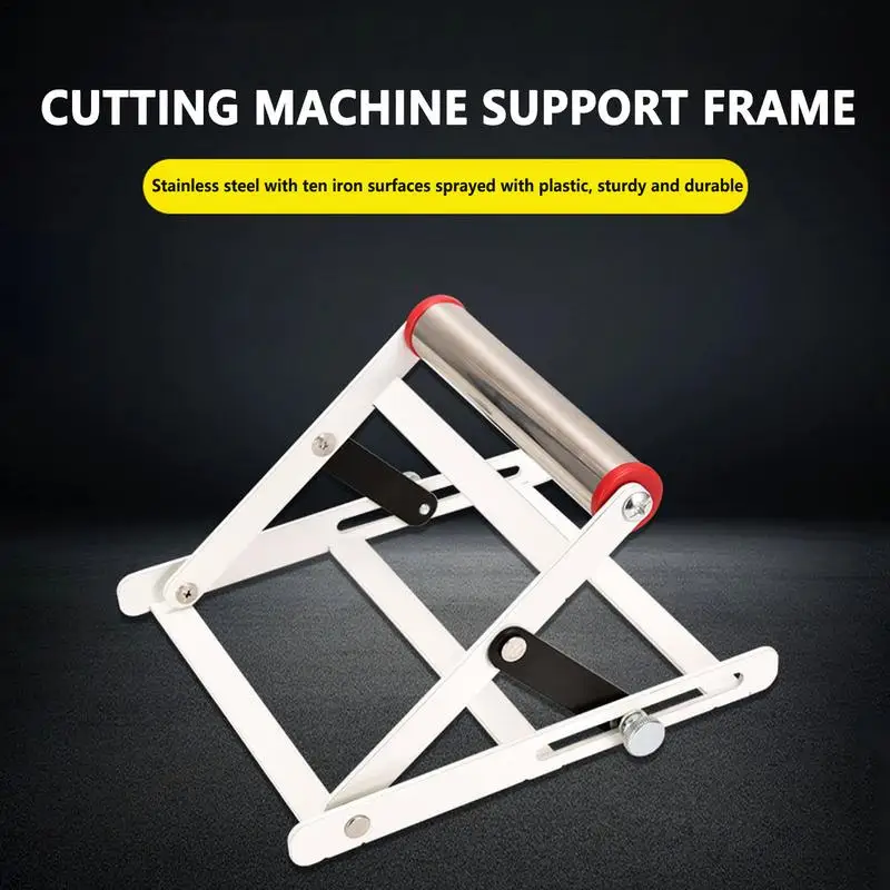 

Adjustable Cutting Machine Support Frame Material Support Bracket For Cutting Machine Cutting Lift Table Stand Workbench Lift