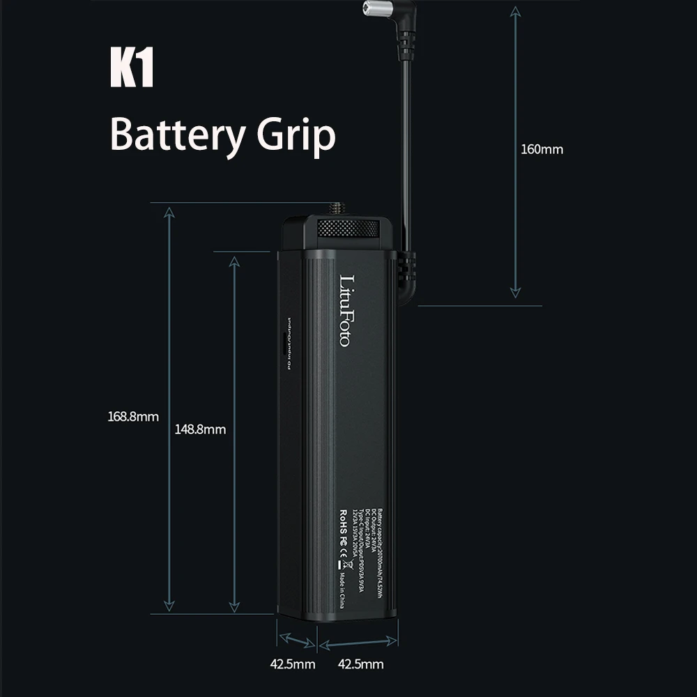 Litufoto lampu perekam Video 60W, lampu fotografi isi cerdas U8, lampu Video genggam portabel Mini 60W, lampu perekam Video luar ruangan siaran langsung