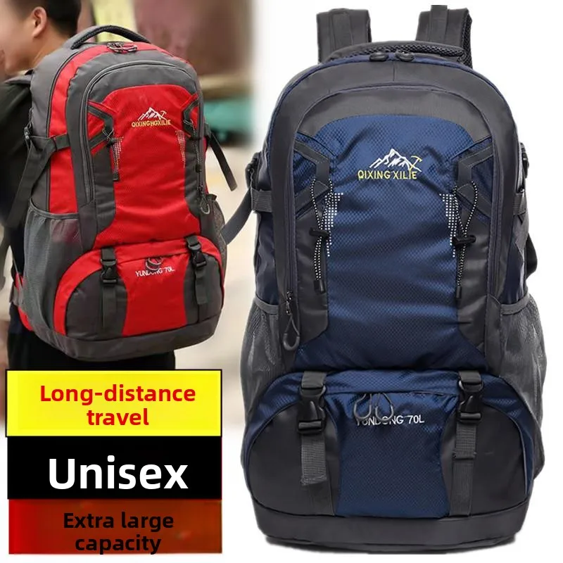 

Large Capaci 70L Faionable Casual Travel Bapa ex Busin Trip Clothing Bag Outdoor Function Sle Soft Handle