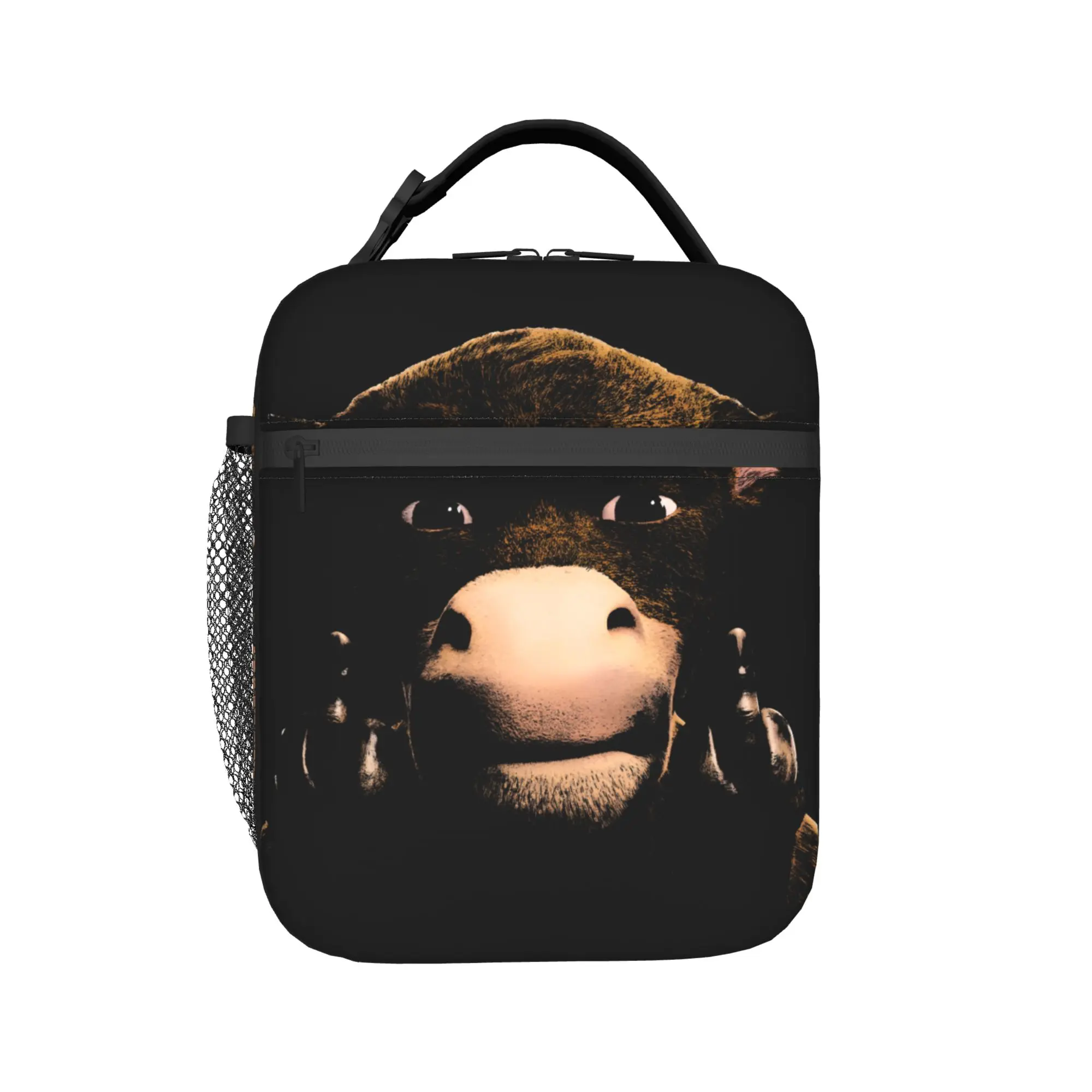 Niu Lai Middle Finger - Dark  Insulated Lunch Bags Cooler Bag Reusable,Lunch Container  Large Tote Lunch Box Girl Boy Beach