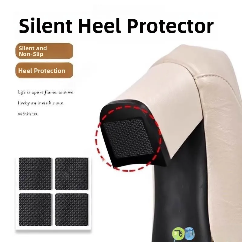 

Бесшумные накладки на каблуки для обуви: самоклеящиеся, шумопоглощающие, противоскользящие, для снижения шума