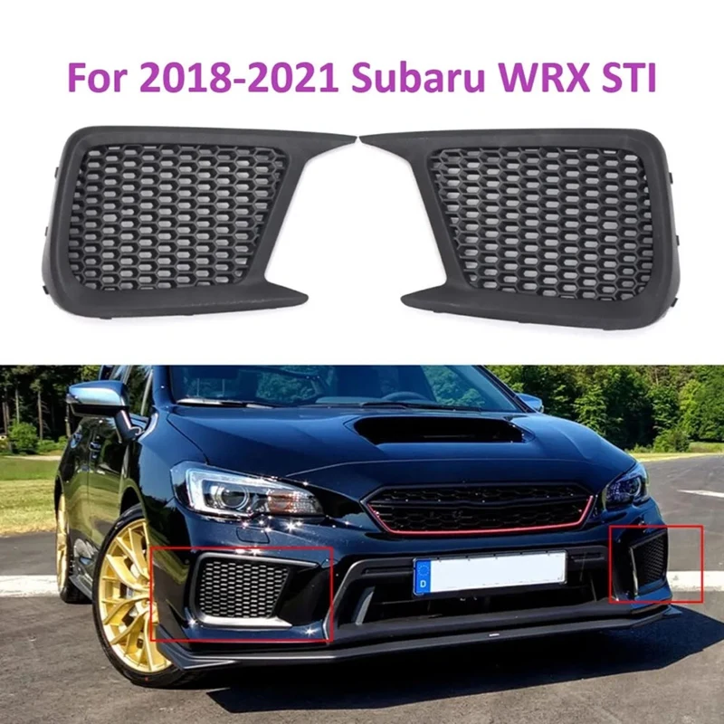 

Передняя противотуманная решетка для Subaru WRX STI 2018-2021 57731VA400 57731VA410, 1 пара, аксессуары