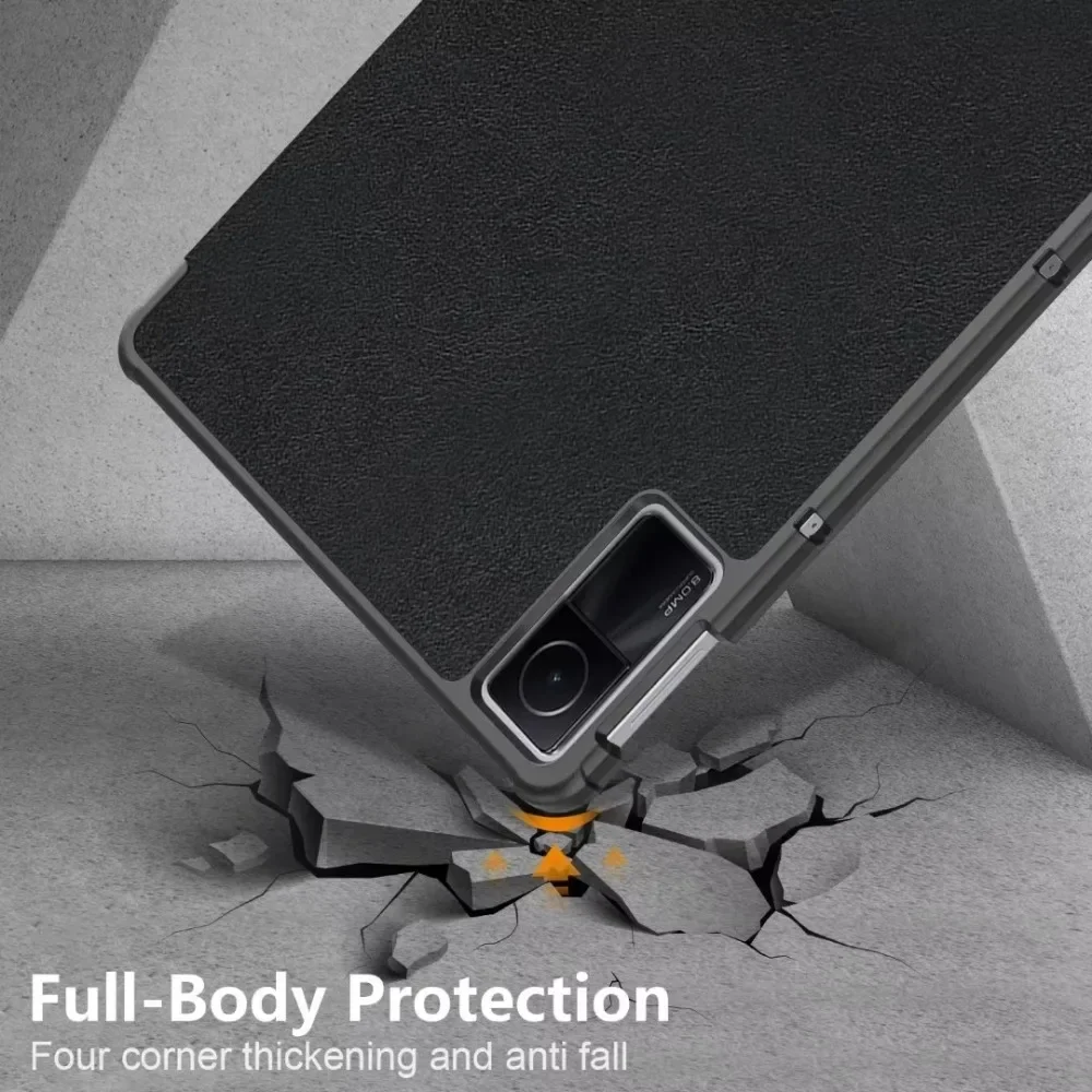 Case for Xiaomi Redmi Pad 2022 10.61 Inch Magnetic Smart Tablet Stand Cover For Redmi Pad SE 2023 Case 11 Inch PU Leather Cover