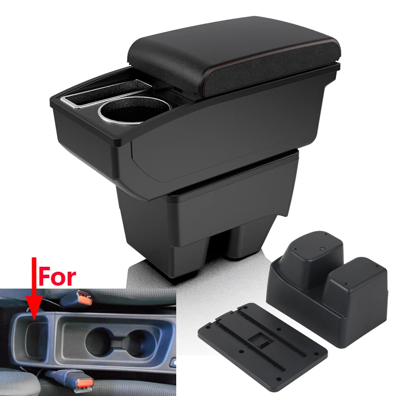 

Подлокотник для Toyota Yaris Cross, ящик для хранения в центральной консоли, органайзер для локтя с подстаканником, автомобильные аксессуары