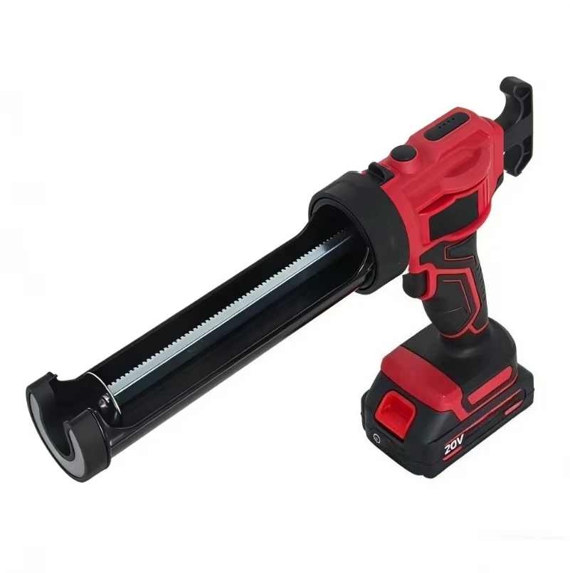 18/20V electric caulking tool 4 gears adjustable 300kg maximum pressure, wireless caulking tool with LED light